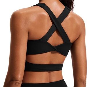 JoyLab Black Strappy Sports Bra